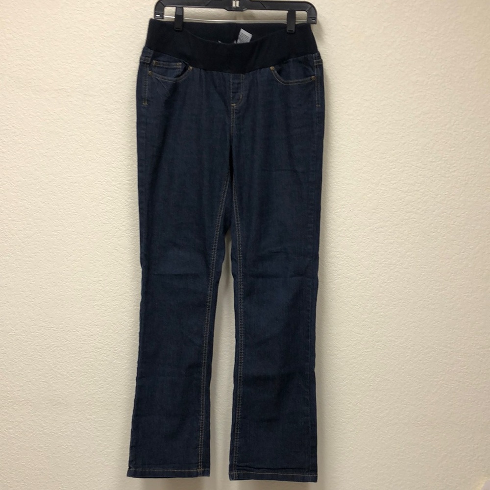 Belly by Design maternity bootcut jeans medium